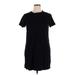 Old Navy Casual Dress - Shift: Black Solid Dresses - Women's Size X-Large