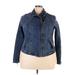 Torrid Denim Jacket: Blue Jackets & Outerwear - Women's Size 3X Plus