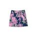 Lilly Pulitzer Casual Skirt: Purple Jacquard Bottoms - Women's Size 2