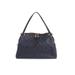 Louis Vuitton Leather Satchel: Blue Bags