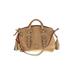 Dooney & Bourke Leather Satchel: Tan Bags