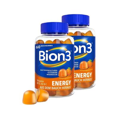 Bion3 Energy Weichgummis Doppelpack 2x60 St Kautabletten Image