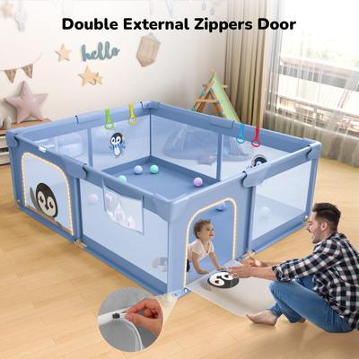 Baby Playpen for Babies and Toddlers, 71 x 59 inch...