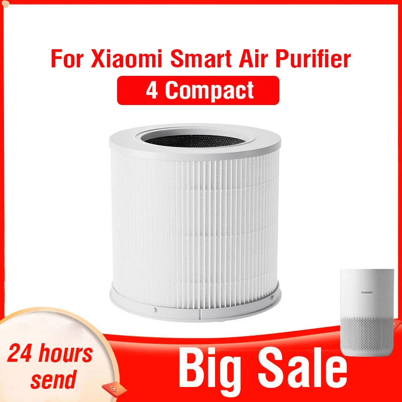 PM2.5 Hepa-Filter 4 Compact Aktivkohlefilter 4 Compact für Xiaomi Smart Luftreiniger 4 Compact Filter Image