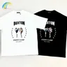 Klassisches Boxkampf Match Print Cole Buxton T-Shirt Männer Frauen Sommer Stil schwarz weiß T-Shirt