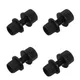 4Set Anti-rost License Plate Bolt Schraube Verschluss universal Kennzeichen Rahmen Schrauben