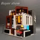 Décennie s de construction de maisons modulaires MOC modèle de banque de briques de villa moderne