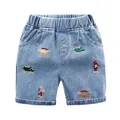 Pantaloncini da bambino per bambina Jeans Casual per bambina abbigliamento per bambini pantaloni