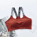 Reggiseno sportivo Sexy da donna per Top Fitness Yoga Pad femminile abbigliamento sportivo canotte