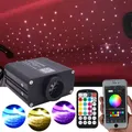 16W Twinkle RGBW Kit plafoniere a stella in fibra ottica Smartphone APP Control Car Roof Star ry Sky