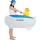 Simbok-Baignoires gonflables pour adultes costume de cosplay amusant taille unique fêtes de