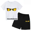 Gioco di moda Lego Tshirt Set bambini Anime ragazze vestiti bambini popolare Harajuku T-Shirt