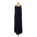 Forever 21 Casual Dress - Maxi: Blue Stripes Dresses - Women's Size Medium