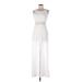 Bailey Blue Casual Dress: White Dresses - Women's Size Medium