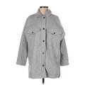 Banana Republic Factory Store Jacket: Gray Jackets & Outerwear - Women's Size Small Petite