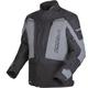 Modeka Hydron waterproof Motorcycle Textile Jacket, black-grey, Size L