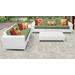 Miami 6 Piece Outdoor Wicker Patio Furniture Set 06i in Cilantro - TK Classics Miami-06I-Cilantro