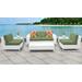 Miami 7 Piece Outdoor Wicker Patio Furniture Set 07e in Cilantro - TK Classics Miami-07E-Cilantro