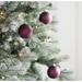 The Holiday Aisle® Holiday Décor Ball Ornament Plastic in Indigo | 3 H x 3 W x 3 D in | Wayfair 4B65FC3E67AE4F3E89176E6613499A91
