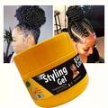 Extra Hold Conditioning Braiding Gel - Natural Gloss Styling Wax For Hair Styling And Conditioning