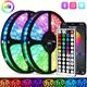 1set Usb Led 5050 Rgb Strip Lights, Sync Color Changing Luminous Led String, 44/24key Remote Control, Smart Application Remote Control, Decorative Night Light, For Bedroom Room Home Decorative Party