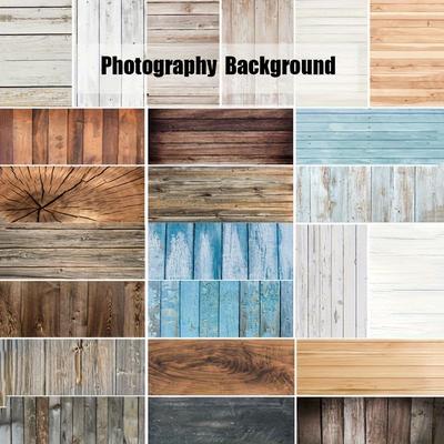 2-sided Photography Background 57 * 58cm Wood Grain Food Still Life Jewelry Background Paper Photography Props For Photography Studios