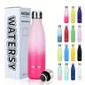 1pc, Watersy Insulated Water Bottles -17oz/500ml, Stainless Steel Water Bottles, Sports Water Bottles Keep Cold For 24 Hours And Hot For 12 Hours, Water Bottle For School