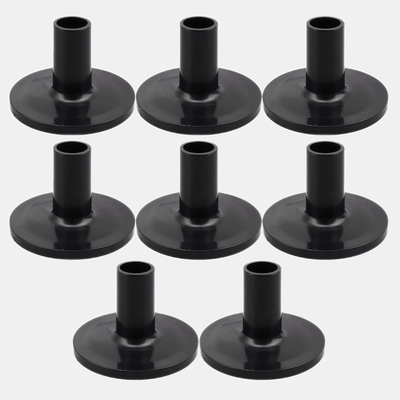 TEMU 8pcs Cymbal Sleeves Plastic Drum Cymbal Stand Sleeves With Flange Base