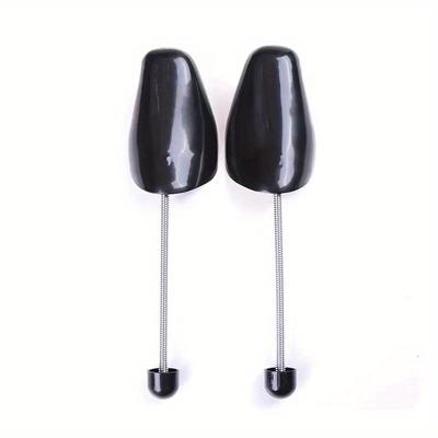 TEMU 1pair Men's And Women's Plastic Spring Shoe Brace, Automatic Retractable Adjustable Men's Shoe Rim Expander, Anti-deformation Shoe Support Brace Shoe Expander