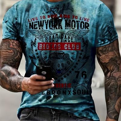 TEMU Large Size Men's T-shirt Image