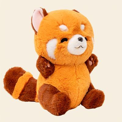 Adorable 8.6 Kawaii Raccoon Plush Toy - Perfect Gift For Kids & Babies On Birthdays & Christmas!