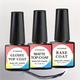 2/3pc Nail Top Coat Gel Set, Gel Nail Polish No Wipe Gel Base And Top Coat, Matte And Glossy Top Coat Long Lasting Shiny Nail Polish Gel