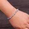 1pc Positive Bracelet - Natural Jasper Stone Bracelet - Friendship Bracelets With Beads -earth Bracelet