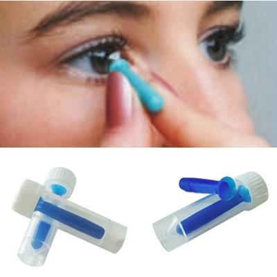1pc Silicone Contact Lens Stick Sucker Suction Cup Soft Gel Portable Travel Mini Contact Lens Inserter Remover Tool