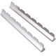 "1/2pcs Skewers Holder, Stainless Steel Shish Kabob Rack For Grill, 14.8"" Long Barbecue Bbq Skewers Rack Bbq Accessories Kitchen Stuff Halloween Christmas Party Favors"