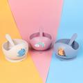 (customized Name Available) Customized Baby Bowl With Suction, 2pcs Silicone Bowl And Spoon Set, Bpa Free Self Feeding Utensils