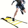 Agility Ladder Adjustable Agility Ladder Speed Training Equipment 12 Rung With Carrying Bag Ideal For Football, Drills, Coordination And Athletic Skills Exercise