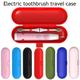 1pc Universal Electric Toothbrush Case, Electric Toothbrush Storage Box, Portable Electric Toothbrush Organizer For Travel Outdoor, Electric Toothbrush Protective Cover, Home Decor, Furniture For Home