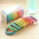 10pcs Rainbow Washi Tape Set - Macaron Colors For Diy Decoration, Marker Labeling & More!solid Color Washi Tape Set Writable Hand Tear Hand Account Tape, 5 Meters/ 197 Inches Per Roll