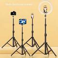 1pc 160cm Stand Mobile Phone Holder With Gimbal, For Video Recording/photography/live Streaming Camera Tripod