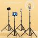 1pc 160cm Stand Mobile Phone Holder With Gimbal, For Video Recording/photography/live Streaming Camera Tripod