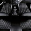 4pcs Universal Waterproof Car Floor Mats - Front & Rear - Leather Car Carpet Accessories - Interior Car Accessories