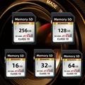 2-pack Sd Card Extreme Pro Memory Card High Speed 256gb 128gb 64gb 32gb Memory Card Classe 10 3d 4k V30 Video High Speed Capacity Uhs-i Sd Card For Camera