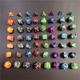 7pcs Creative Galaxy-style Dnd Dice Set - Perfect For Trpg Board Games!
