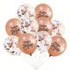 10pcs, Rose Golden Team Bride Latex Confetti Balloons Hen Bachelorette Party Decoration Bride To Be Bridal Shower Supplies Wedding