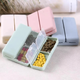 1pc Pill Organizer, Travel Pill Case, Portable Folding Pill Dispenser With Dual Lid For Pills/vitamin/fish Oil/supplements