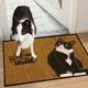 1pc Cute Cat Entrance Doormat, Low-pile Dirt Resistant Floor Mat, Stain And Fade Resistant, Bath Mat, Low Profile, Indoor Outdoor Door Mats, Easy Clean Patio Entrance Mat For All Season