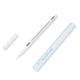 1pcs White Eyebrow Tattoo Skin Marker Pen Tool Accessories Tattoo Marker Pen With Measuring Ruler Microblading Position (white)