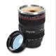 1pc, Camera Lens Coffee Mug, Fun Photography Stainless Steel Lens Mug, Great Gifts For Photographers, Home Supplies, School Rewards