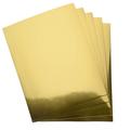 A4 Metallic Gold & Silver Card Stock Sheets - Perfect For Crafting, Invitations & Office Supplies!